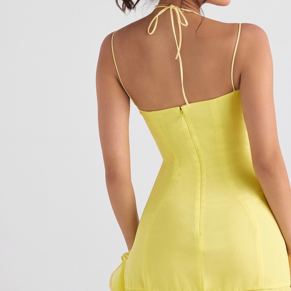 ROSSELLA Buttercup Ruffle Mini Dress - Picture 3 of 4